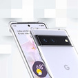 Telefontok a Google Pixel 8A, Dropproof, átlátszó