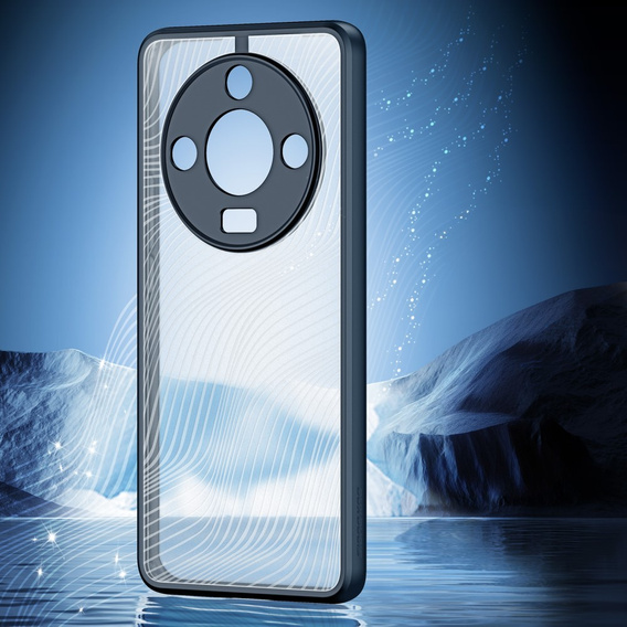 DuxDucis tok Honor Magic 6 Lite 5G, Aimo case, átlátszó / fekete