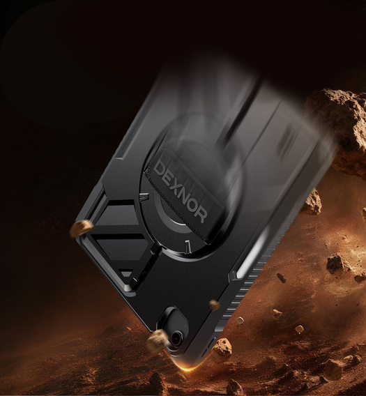 Dexnor 360° tok pánttal és tolltartóval iPad Air 11" 2025/2024 (7./6. generáció) készülékekhez