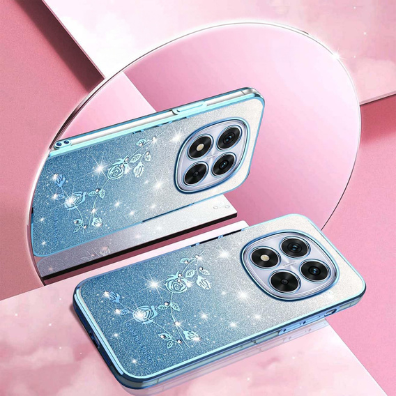 Glitter Flower tok a Xiaomi Redmi Note 15 Pro Plus 5G / Poco M8 Pro 5G készülékhez