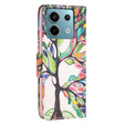Pattintható tok a Xiaomi Redmi Note 13 Pro 5G, Wallet, Tree of Life
