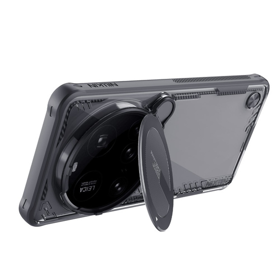 Tok Xiaomi 15 Ultra, páncélozott Nillkin, Icelade Prop, fekete