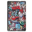 Tok Lenovo Tab M8 Gen 4 TB-300FU, Smartcase, graffiti