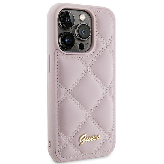 Guess steppelt fém logós tok iPhone 15 Pro-hoz