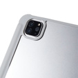 Tok iPad Pro 12.9" 2022/2021/2020 (6/5/4 gen.), Smartcase Hybrid, tolltartó résszel, szürke