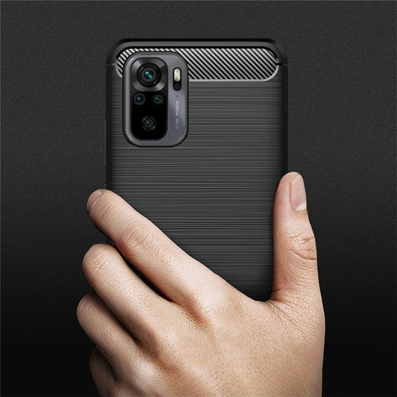 Telefontok a Xiaomi Redmi Note 10 / 10S, Carbon, fekete