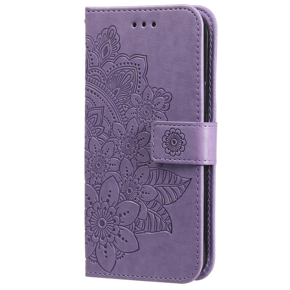Pattintható tok a Xiaomi Redmi Note 13 Pro 5G, Mandala, lila