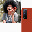 Telefontok a Vivo Y20S / Y11S, Silicone Lite, piros