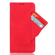 Pattintható tok a Samsung Galaxy A35 5G, Card Slot, piros
