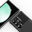 Tok Samsung Galaxy S24 Ultra, Card Holder Kickstand, fekete