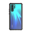 Tok Huawei P30 Pro készülékhez, Shockproof, fóliával, fekete