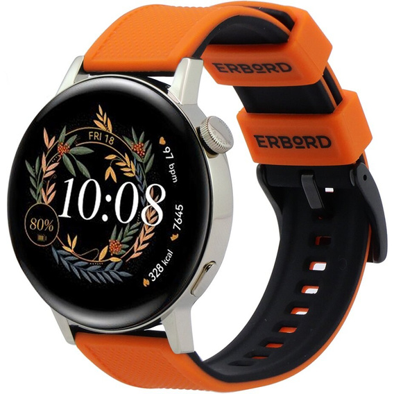 ERBORD univerzális 20 mm-es szilikon szíj