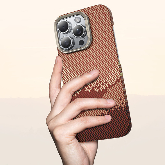 Benks Magnetic Golden Tide Kevlar 600D tok iPhone 16 Pro készülékhez