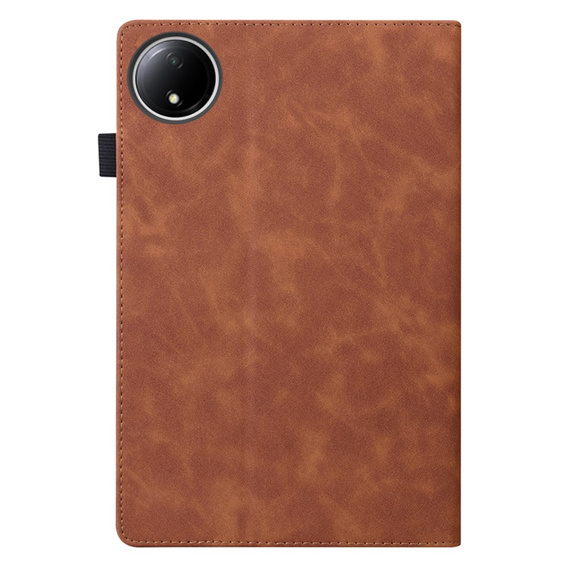Tok Xiaomi Redmi Pad SE 8.7, Classic, tolltartóval, barna