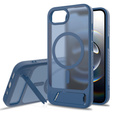 Tok iPhone 16E, Kickstand Matt Case, MagSafe, kék