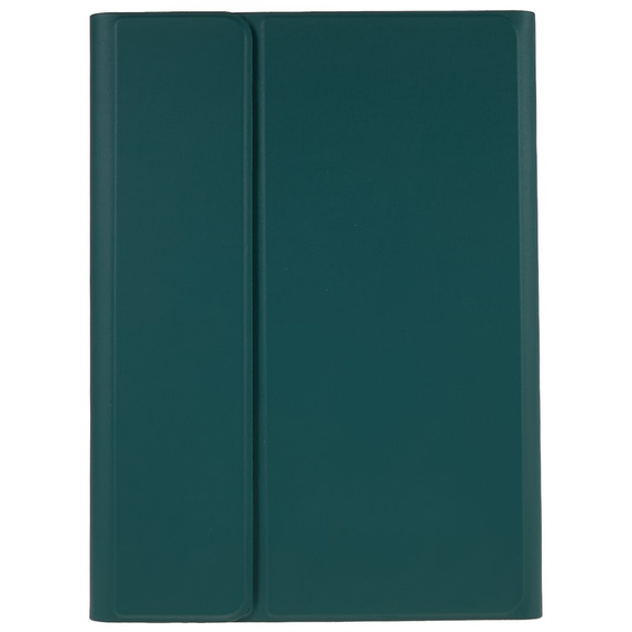 Tok + billentyűzet Samsung Galaxy Tab S7 T870/T875 / S8, Pen Slot, zöld