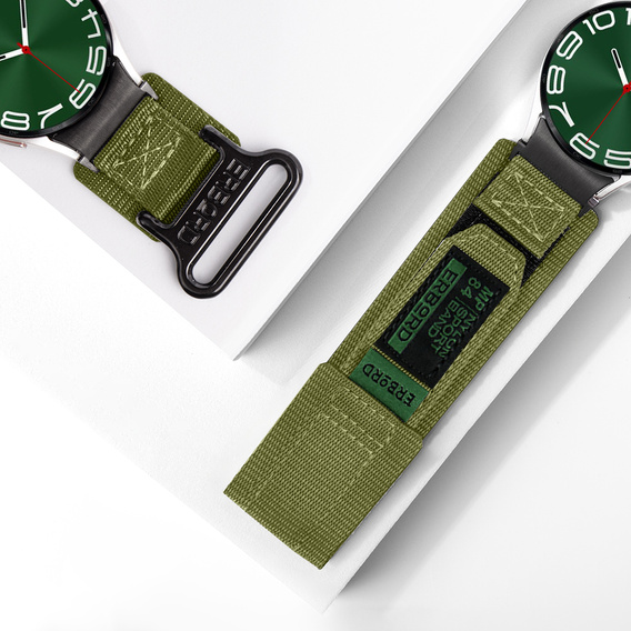 ERBORD MP84 Nylon szíj a Samsung Galaxy Watch 4/5/6 40/42/43/44/45/46/47MM órához