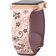 Szilikon szíj Apple Watch 1/2/3/4/4/5/6/7/8/9/SE 38/40/41/mm-es órához