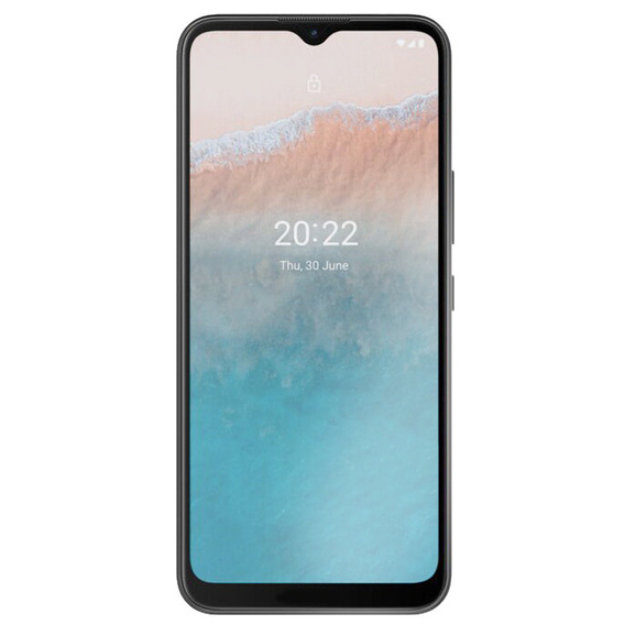 3D edzett üveg Nokia C21 Plus készülékhez, fekete