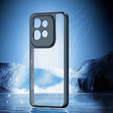 DuxDucis tok Motorola Edge 50 Neo / Motorola ThinkPhone 25, Aimo case, átlátszó / fekete