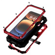 Páncélozott tok a iPhone 16 Pro, R-JUST, piros