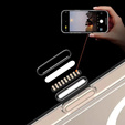 ERBORD MagSafe tok iPhone 16 Pro Max-hoz, aktív gomb, átlátszó + üveg a képernyőhöz