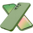 Telefontok a Samsung Galaxy A56 5G, Silicone Lite, zöld