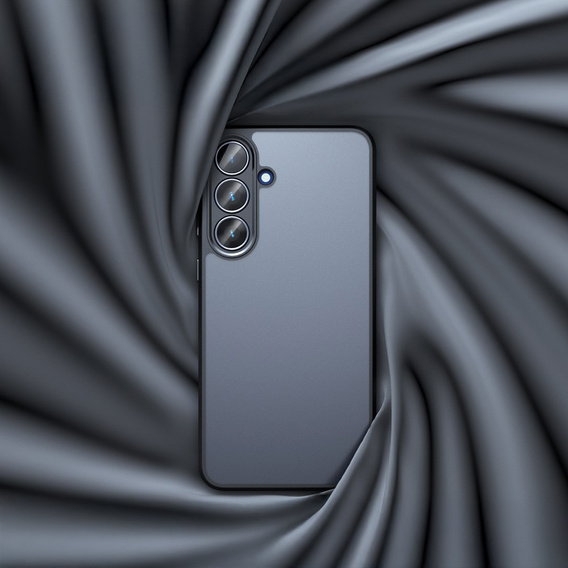 Telefontok a Samsung Galaxy S25 FE, Fusion Hybrid, átlátszó / fekete