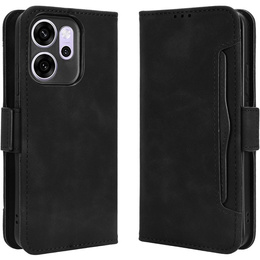 Pattintható tok a Oppo Reno 13, Card Slot, fekete