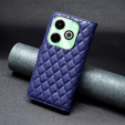 Pattintható tok a Infinix Hot 40i, Wallet, BINFEN COLOR, kék