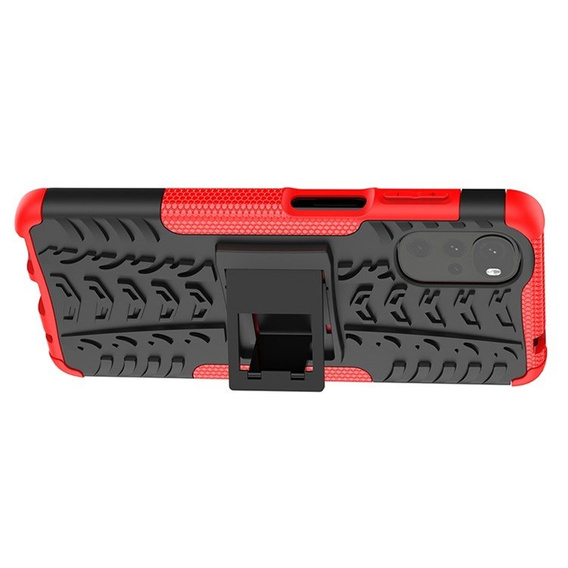 Telefontok a Motorola Moto G22, Tire Armor, piros