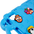 Gyermek tok Apple iPad Air 11" 6 gen. 2024, Cute Patterns, állvánnyal, kék