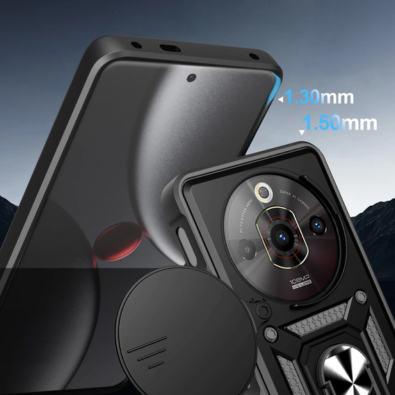 Telefontok a Xiaomi Poco F7 5G, CamShield Slide, fekete