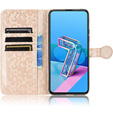 Flap tok Xiaomi Redmi A5, Wallet Rhombus, rózsaszín