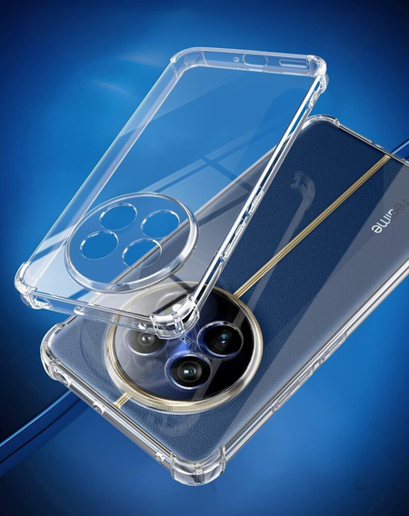 Telefontok a Realme 12, Dropproof, átlátszó