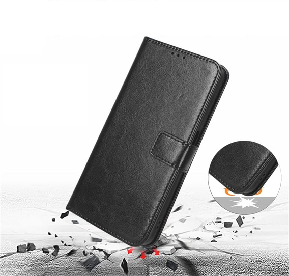 Crazy Horse Wallet flip tok OnePlus 15R készülékhez