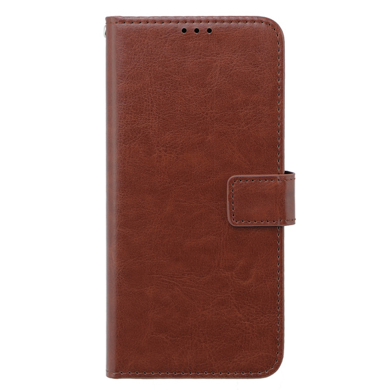 Pattintható tok a Oppo A79 5G, Crazy Horse Wallet, barna