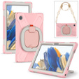 Gyerek tok Samsung Galaxy Tab A8 10.5 SM-X200 SM-X205, páncélozott, pánttal, kék