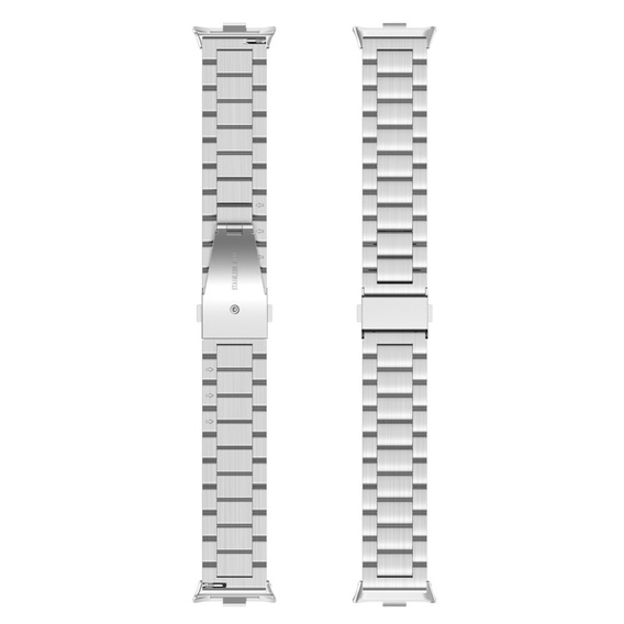 Acél karkötő Xiaomi Smart Band 8 Pro, ezüst
