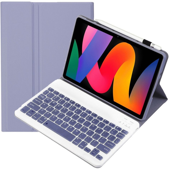 Tok + billentyűzet Xiaomi Redmi Pad SE 11", lila