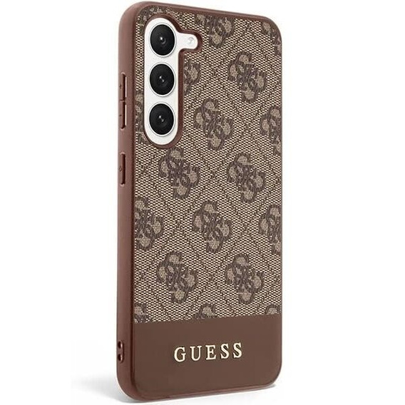 GUESS Telefontok a Samsung Galaxy S24+ Plus, 4G Bottom Stripe, barna