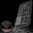 Páncélozott tok Motorola Moto G56 5G, CamShield Slide, kék