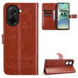 Pattintható tok a Xiaomi Redmi A5, Crazy Horse Wallet, barna