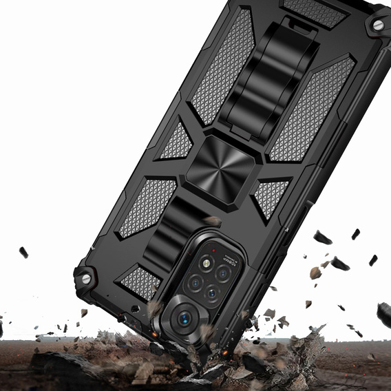 Telefontok a Xiaomi Redmi Note 11 / 11S, Armor Kickstand, fekete