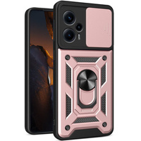 Telefontok a Xiaomi Poco F5, CamShield Slide, rózsaszín rose gold