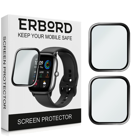 2x ERBORD hibrid üveg a Amazfit GTS 4 Mini