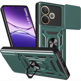 Telefontok a Oppo A5 Pro 5G, CamShield Slide, zöld
