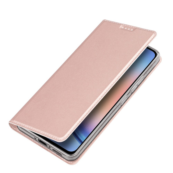 Dux Ducis Telefontok a Samsung Galaxy A35 5G, Skinpro, rózsaszín rose gold