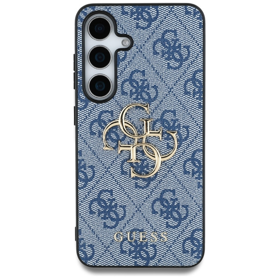 GUESS Telefontok a Samsung Galaxy S25, 4G Big Metal Logo, kék