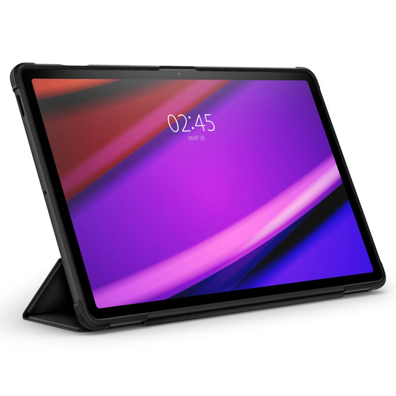SPIGEN Rugged Armor Pro tok Samsung Galaxy Tab S9 FE+ 12.4" (X610/X616B) készülékhez – Fekete